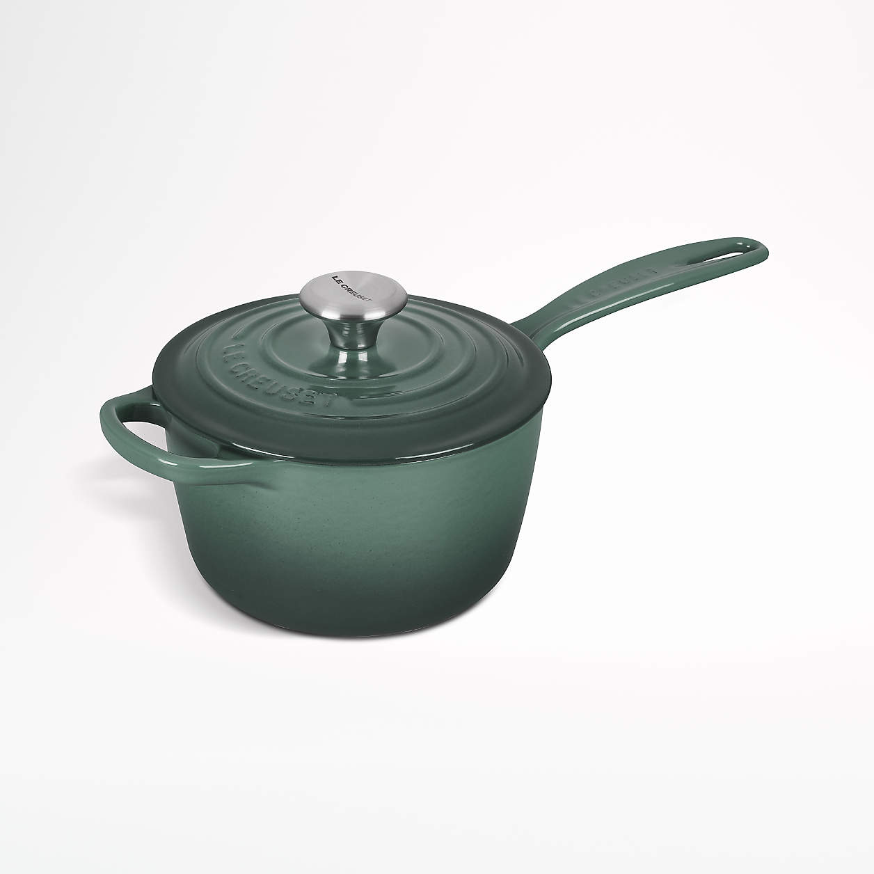 Le Creuset Artichaut Signature 1.75Qt. Saucepan + Reviews Crate & Barrel