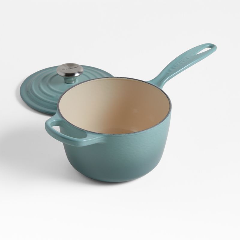 Le Creuset ® Signature 1.75-Qt. Sea Salt Saucepan - image 5 of 4