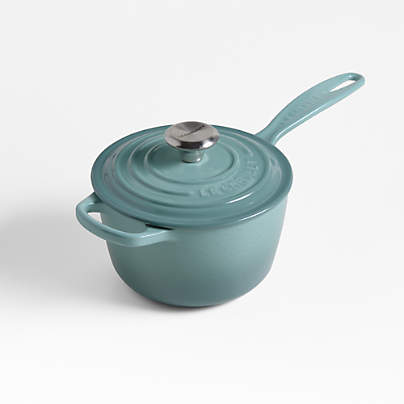 Le Creuset ® Signature 1.75-Qt. Sea Salt Saucepan