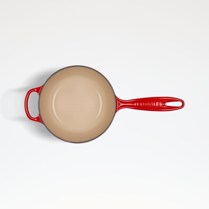Le Creuset ® Signature 2.25-Qt. Cerise Enameled Cast Iron Saucepan with Lid - image 4 of 7