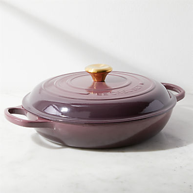 View Le Creuset Fig Signature 3.5-Qt. Braiser details