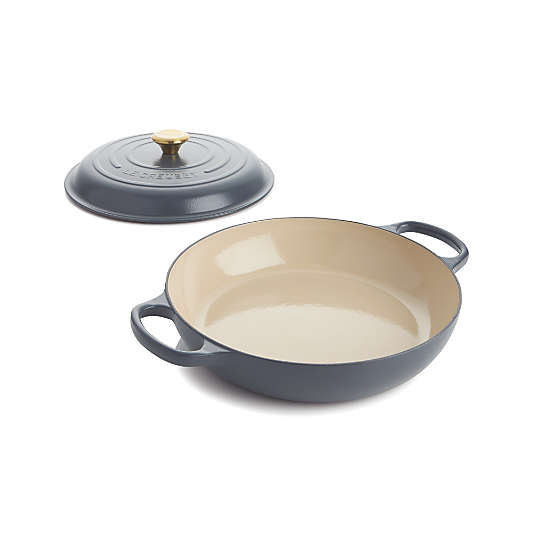 Le Creuset ® Signature 3.5-Qt. Graphite Grey Braiser