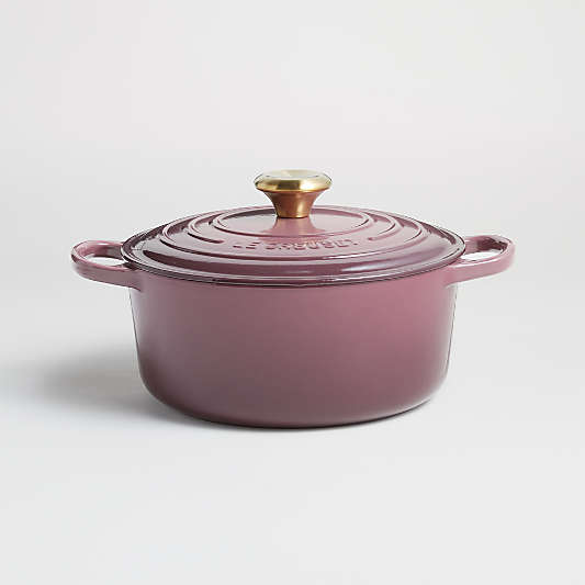 Le Creuset ® Signature 4.5-Qt. Fig Enameled Cast Iron Dutch Oven