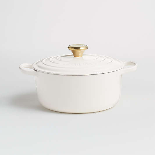 Le Creuset Cream Cookware | Crate & Barrel