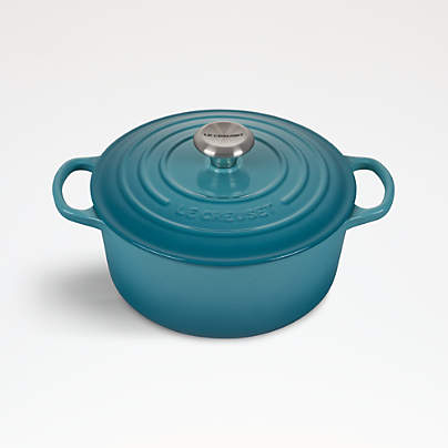Le Creuset ® Signature Caribbean 4.5-Qt. Enameled Cast Iron Round Dutch Oven