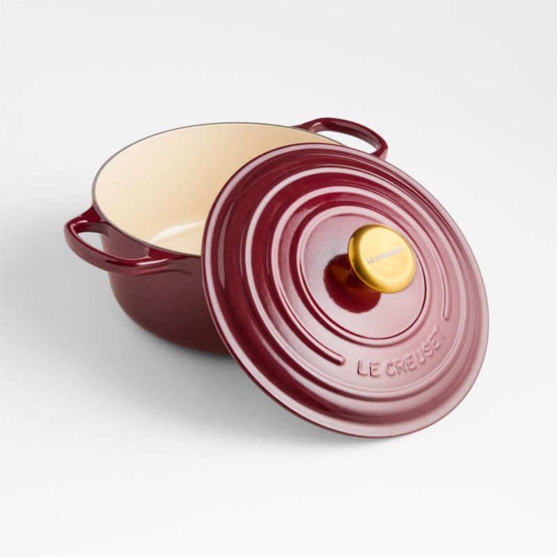 Le Creuset ® Classic 5.3-Liter/5.5-Quart Rhône Enameled Cast Iron Dutch Oven - image 9 of 8