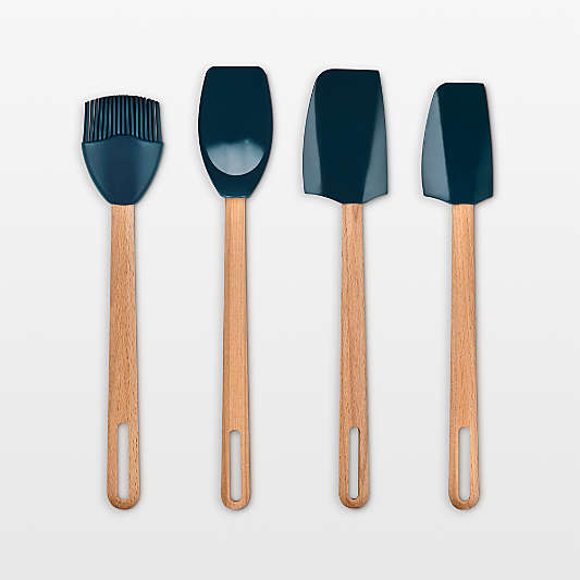 Le Creuset ® Signature 4-Piece Nuit Silicone Tool Set