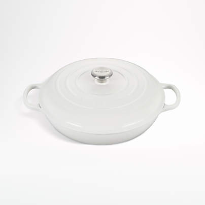 Le Creuset ® Signature White 5-Qt. Braiser