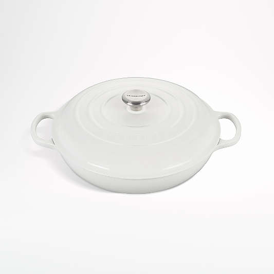 Le Creuset ® Signature White 5-Qt. Braiser