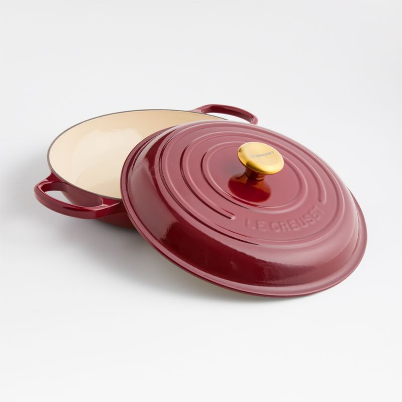 Le Creuset ® Classic 5-Qt. Rhône Enameled Cast Iron Braiser - image 2 of 7