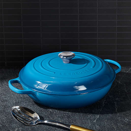 Le Creuset ® Signature 5-Qt. Marseille Enameled Cast Iron Braiser
