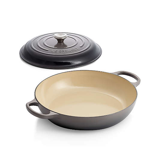Le Creuset ® Signature 5-Qt. Oyster Enameled Cast Iron Braiser