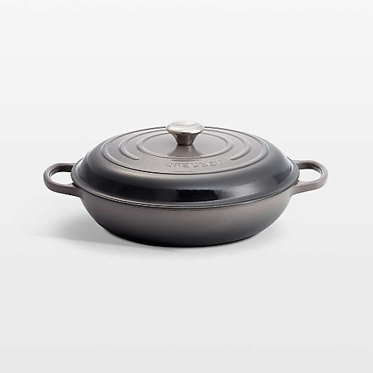 Le Creuset ® Signature 5-Qt. Oyster Enameled Cast Iron Braiser