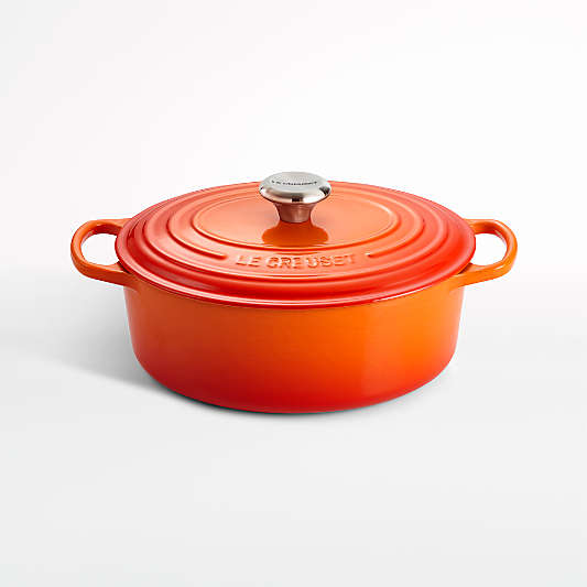 Le Creuset ® Signature Flame 5-Qt. Oval Dutch Oven