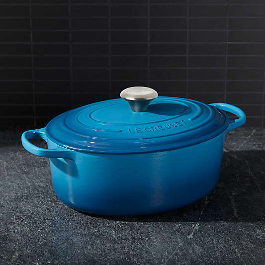 Le Creuset ® Signature 5-Qt. Marseille Enameled Cast Iron Oval Dutch Oven