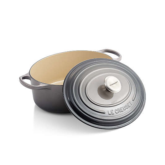Le Creuset ® Signature 5-Qt. Oyster Enameled Cast Iron Oval Dutch Oven