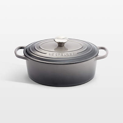 Le Creuset ® Signature 5-Qt. Oyster Enameled Cast Iron Oval Dutch Oven