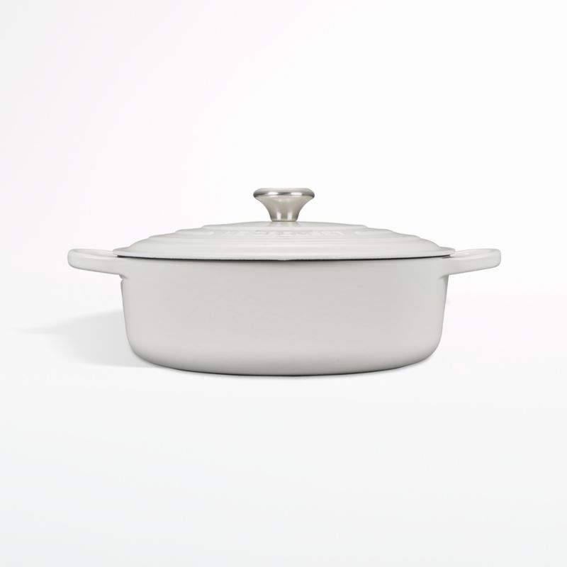 Le Creuset ® White 6.75-Qt. Round Wide Dutch Oven - image 7 of 9