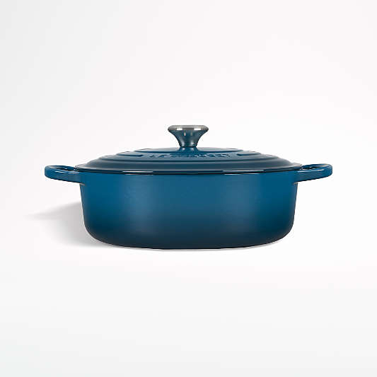 Le Creuset ® Signature 6.75-Qt. Deep Teal Enameled Cast Iron Dutch Oven