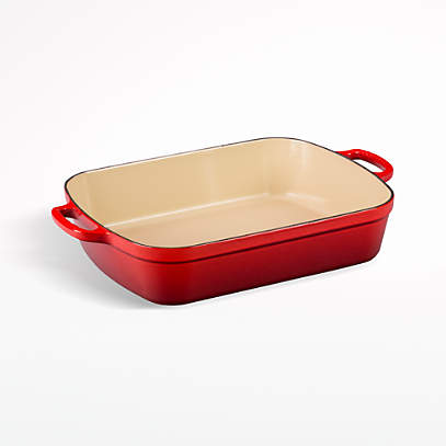 le creuset lasagna pan with lid