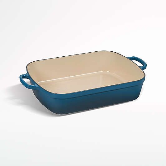 Le Creuset ®  Signature 7-Qt. Deep Teal Roaster