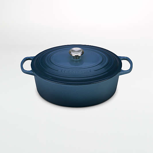 Le Creuset ® Deep Teal Signature 8-Qt. Oval Dutch Oven