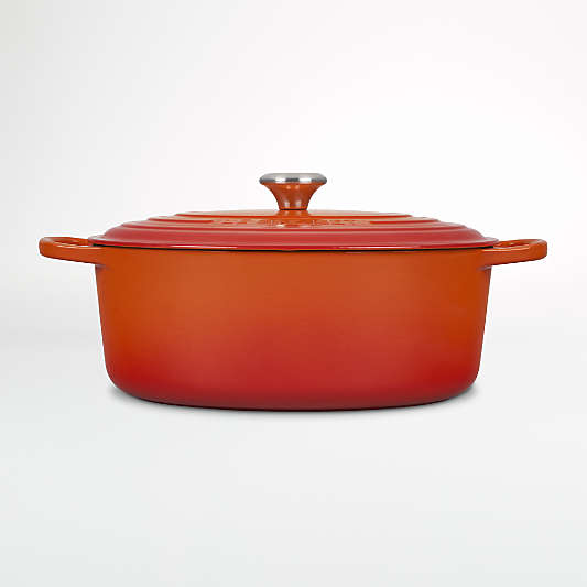 Le Creuset ® Flame Signature 8-Qt. Oval Dutch Oven