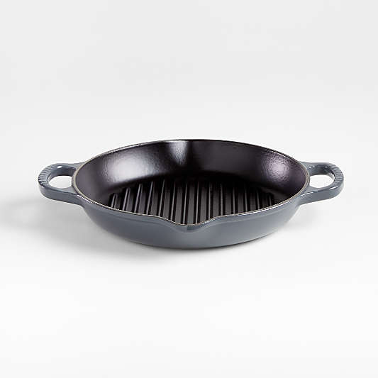 Le Creuset ® Signature 9.75" Graphite Deep Round Grill