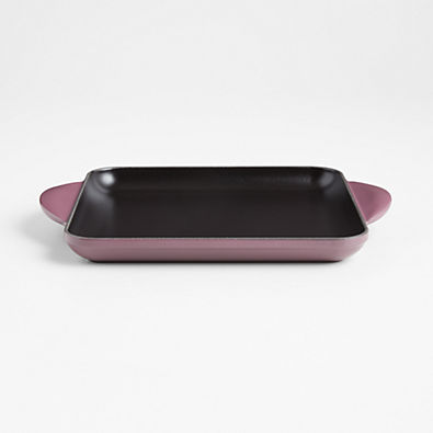 View Le Creuset ® Signature Square 9.5" Fig Griddle Pan details