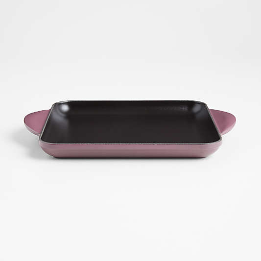 Le Creuset ® Signature Square 9.5" Fig Griddle Pan