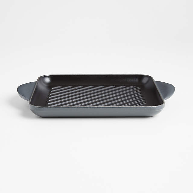 Le Creuset ® Signature Square 9.5 Cream Griddle Pan