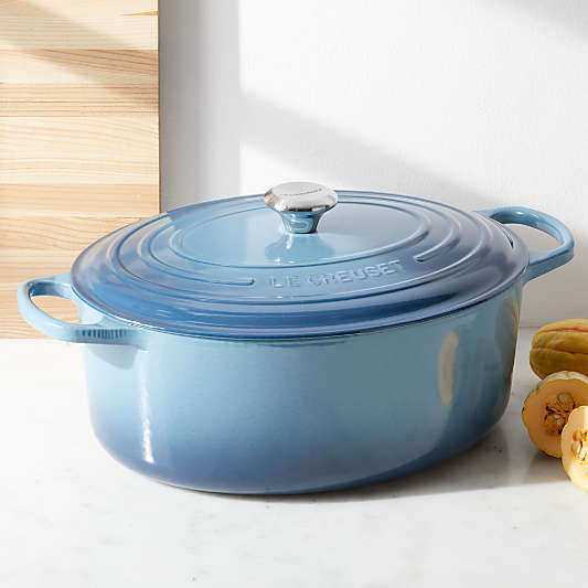 Le Creuset ® Signature Marine 9.5-Qt. Oval Dutch Oven