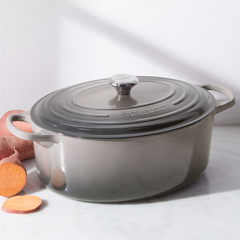 Le Creuset Signature Oyster 9.5Qt. Oval Dutch Oven + Reviews Crate