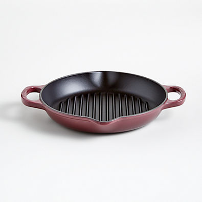 View Le Creuset ® Signature 9.75" Fig Deep Round Grill details