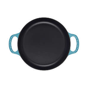  Le Creuset Enameled Cast-Iron 6-1/3-Inch Skillet with Iron  Handle, Cherry: Le Creuset Fry Pans: Home & Kitchen