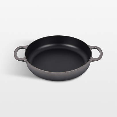 Le Creuset Signature Cast Iron 10.25 Square Skillet Grill - Oyster