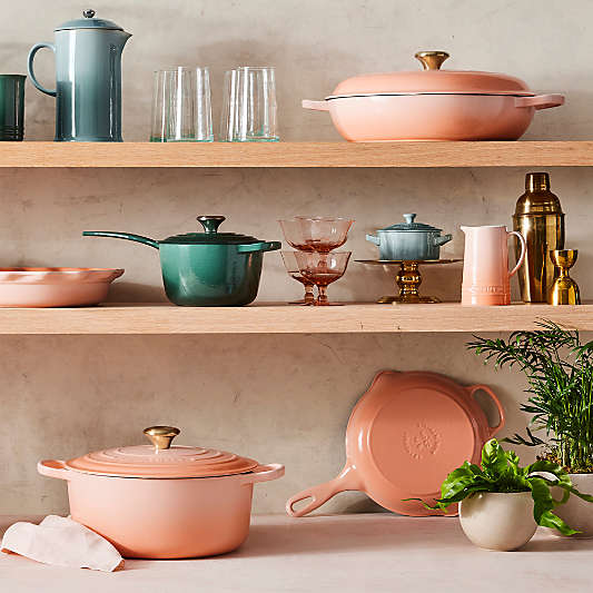 Le Creuset ® Signature 5-Qt. Peche Enameled Cast Iron Braiser