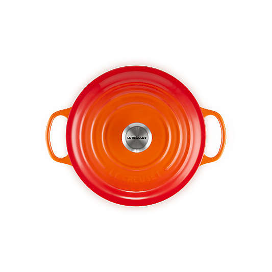 Le Creuset ® Signature 6.5-Qt. Flame Enameled Cast Iron Deep Round Oven
