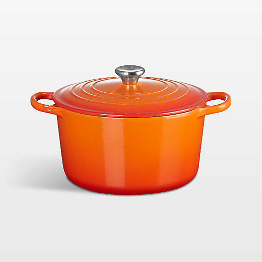 Le Creuset ® Signature 6.5-Qt. Flame Enameled Cast Iron Deep Round Oven