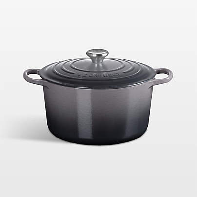 Le Creuset ® Signature 6.5-Qt. Oyster Enameled Cast Iron Deep Round Dutch Oven