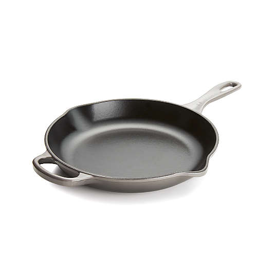 Le Creuset ® Signature 10.25" Oyster Grey Enameled Cast Iron Skillet