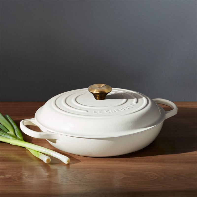 Le Creuset Classic 3.5-Qt. Rhône Enameled Cast Iron Braiser + Reviews