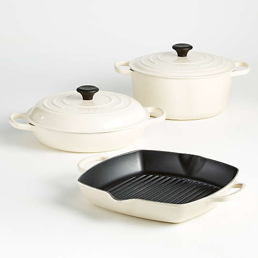 Le Creuset ® Signature Cream 5-Piece Set