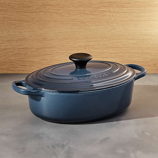 Le Creuset ® Signature 3.5-qt. Ink Oval Wide Dutch Oven