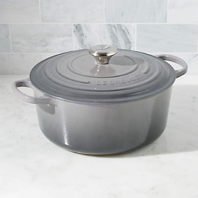 Le Creuset Signature 7.25-Qt. Oyster Round Dutch Oven