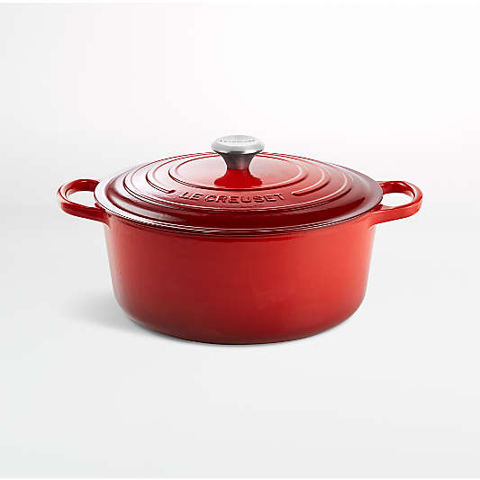 Le Creuset ® Signature 9-Qt. Cerise Red Enameled Cast Iron Dutch Oven