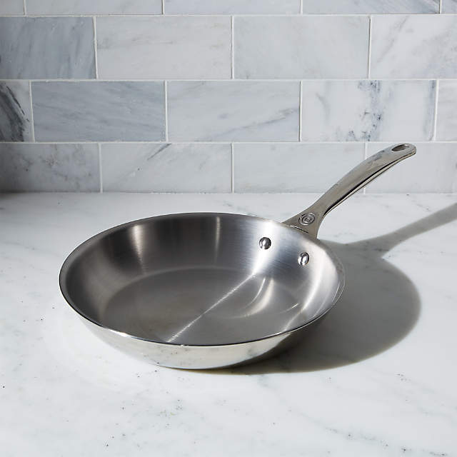  Le Creuset Tri-Ply Stainless Steel 10 Fry Pan: Home & Kitchen