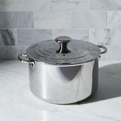 View Le Creuset ® Signature Stainless Steel Stockpot with Lid details