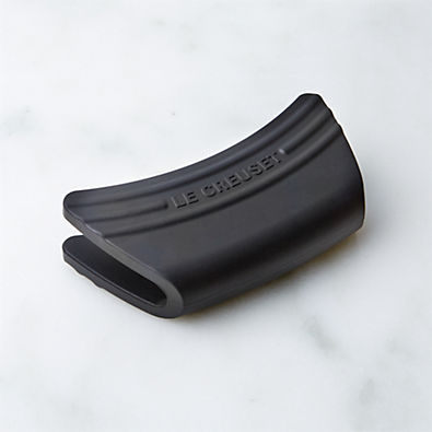 View Le Creuset ® Black Silicone Handle Grips, Set of 2 details