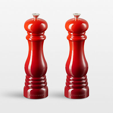View Le Creuset ® Cerise Salt and Pepper Mill Set details